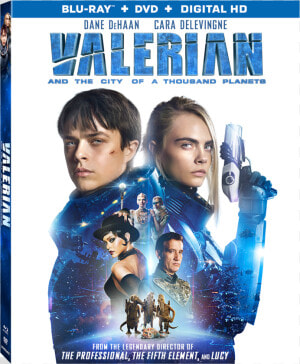 Valerian And The City Of A Thousand Planets Bluray  HD Png Download