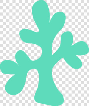 Coral Clipart Green Coral   Clip Art Under The Sea  HD Png Download