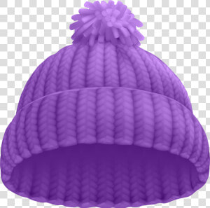 Purple Winter Hat Png Clip Art Image   Transparent Winter Hat Clipart  Png Download