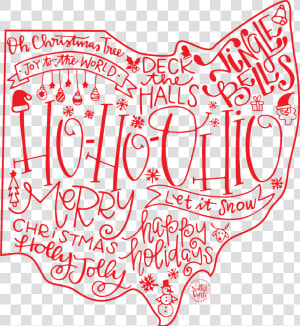 Ho Ho Ohio Fleece Pullover   Illustration  HD Png Download