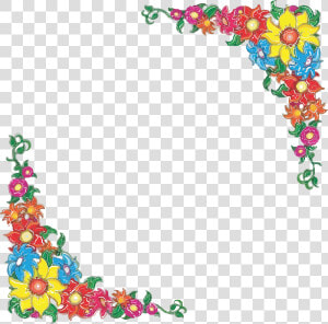 Clipart Frame Spring   Border Design For Yellow Chart Paper  HD Png Download