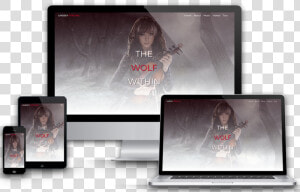 Device Mockup Of The Lindsey Stirling Page   Smartphone  HD Png Download