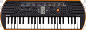 Casio Sa 76 44 Key Mini Personal Keyboard   Casio Keyboard Sa 76  HD Png Download