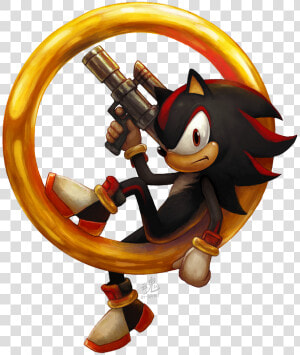 Sonic And Shadow   Shadow The Hedgehog Fan Art  HD Png Download