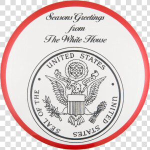 Seasons Greetings From The White House Event Button   Circle  HD Png Download