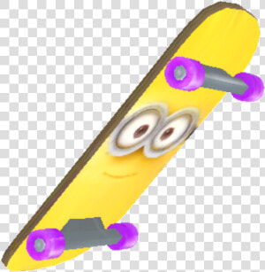 Skateboard Png Pic   Minion Skateboard  Transparent Png