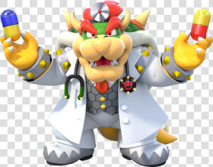 Dr   Bowser   Dr Mario World Bowser  HD Png Download