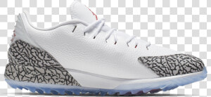 Jordan Adg Trainer   Jordan Adg Men  39 s Golf Shoe White Red  HD Png Download