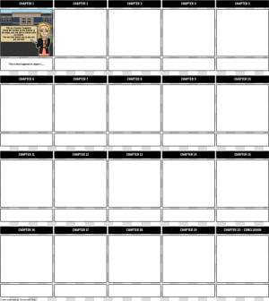 Chapter Storyboard Template Pdf  HD Png Download