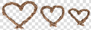 Heart Twig Wreath   Heart  HD Png Download