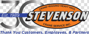 Stevenson Crane Service  Inc   Orange  HD Png Download