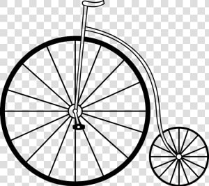 Penny Farthing  Vintage Bicycle  Bike  Large Wheel   Otsutsuki Clan Symbol  HD Png Download