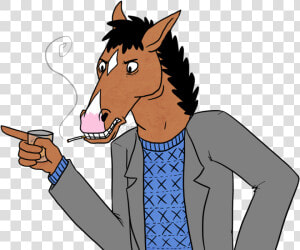 Horse grooming   Bojack Horseman Png  Transparent Png