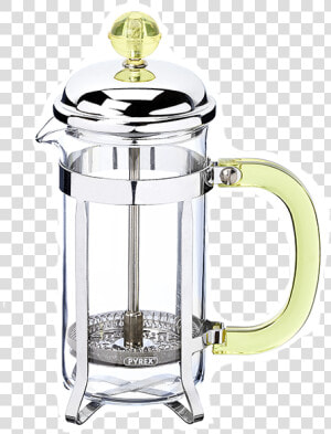 Bistrot Tea Maker  Yellow Handle  HD Png Download