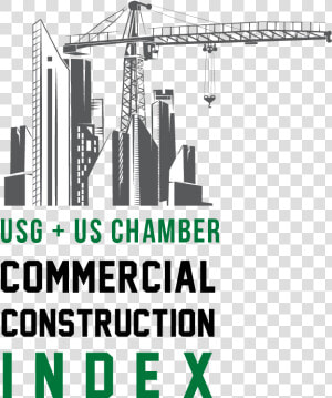 Commercial Construction Index Logo   Crane  HD Png Download