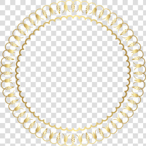 Decorative Round Border Frame Png Clip Art Gallery  Transparent Png