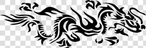 Visual Arts art monochrome Photography   Japanese Dragon Tattoo Transparent  HD Png Download