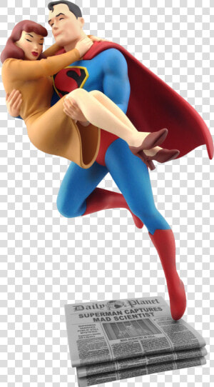 Superman Flying Png   Superman Lois Lane Figure  Transparent Png