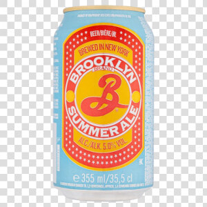 Brooklyn Summer Ale   Brooklyn Lager Beer Can  HD Png Download