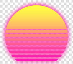  ftestickers  sun  tumblr  vaporwave  aesthetic  colorful   Transparent Aesthetic Sun Png  Png Download