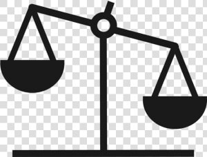 Balance  Scale  Silhouette  Justice   Strengths And Weaknesses Icon  HD Png Download