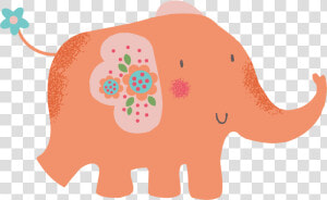 Cartoon Elephant Transprent Free   Indian Elephant  HD Png Download