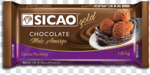 Chocolate Sicao Meio Amargo  HD Png Download