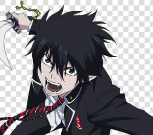 Blue Exorcist Rin   Png Download   Rin Ao No Exorcist Render  Transparent Png