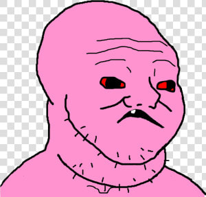 Wojak Brainlet  HD Png Download