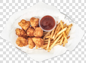 Honey Marinated Nuggets Meal   Fish And Chips  HD Png Download