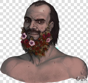 Flower Beard Trevor   Trevor Gta V Png  Transparent Png