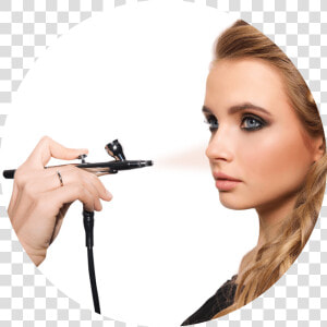 Airbrush Makeup Workshop   Makeup Airbrush  HD Png Download