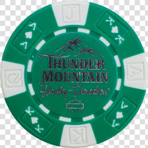 Blue Poker Chip   Png Download   Harley Davidson Casino Poker Chips  Transparent Png