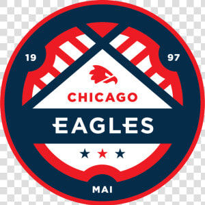 Fnl Chicago Eagles Cmyk Color   Charlotte Eagles Logo  HD Png Download