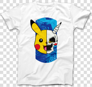 Linden Shop Pokemon Pikachu Frontshirt White   Playeras De San Juditas  HD Png Download