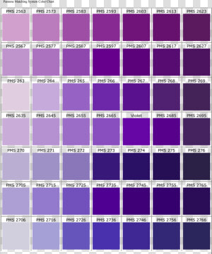 Transparent Purple Flame Png   Purple Pantone Colour Chart  Png Download