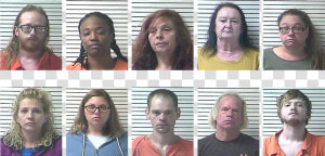 Nearly Two Dozen People Were Arrested In Elizabethtown   Collage  HD Png Download