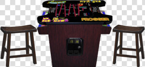 Commercial Ms Pacman Galaga Pac Man Arcade Game Table   Video Game Arcade Cabinet  HD Png Download