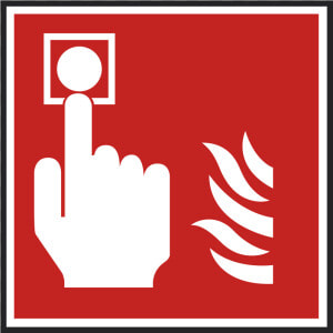 Fire Alarm Symbol Title Fire Alarm Symbol   Fire Alarm Safety Signs  HD Png Download