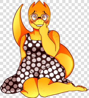  alphys  chara  dust  flowey  frisk  lost  papyrus   Alphys Art  HD Png Download