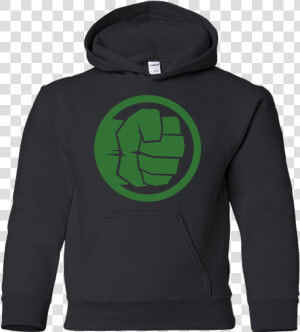 Hulk Fist Graphic Youth Pullover Hoodie Black Ys   Ski Love Hoodie  HD Png Download