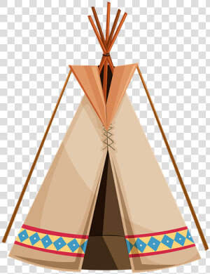 Tepee  Historic  Tent  Zelt  Architecture  Wood  Tree   Clipart Teepee  HD Png Download