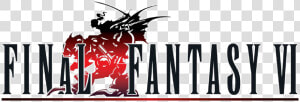 Ff6 Logo   Final Fantasy Vi Logo Png  Transparent Png