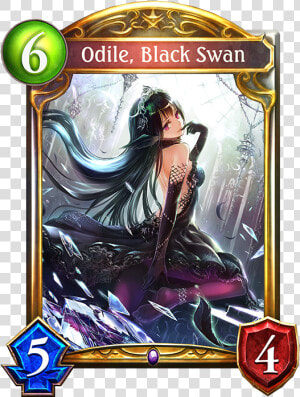 Odile  Black Swan   Odile Black Swan Shadowverse  HD Png Download