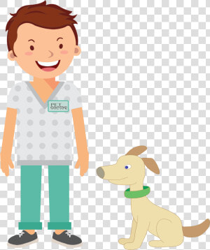 Dog Doctor Png Transparent   Doctor And Patient Clipart Png  Png Download