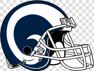 Football Helmet Nfl Clipart At Free For Personal Transparent   Los Angeles Rams Helmet Logo  HD Png Download