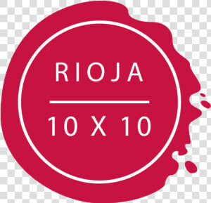 Rioja 10 X 10 Logo Rioja Logo Purple V1   Circle  HD Png Download