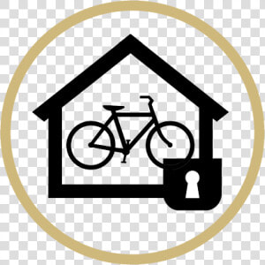 Locking Bike Shelter Logo   Correct Number Of Bikes  HD Png Download