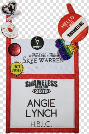 Shameless19 Lanyard Badge Flair Cut   Box  HD Png Download