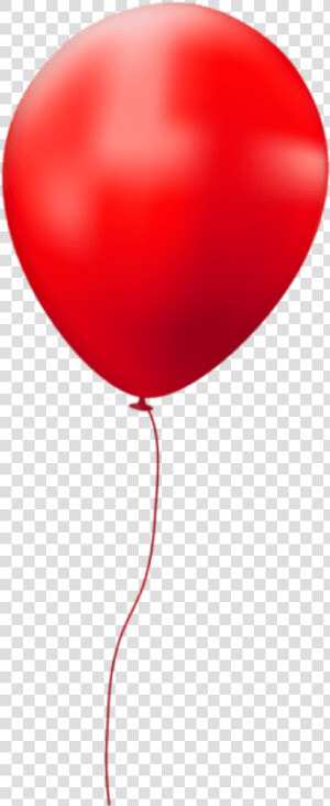 Free Png Red Single Balloon Png Images Transparent   Single Balloons Transparent Background  Png Download